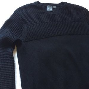 Armani Exchange Waffle Stitch Sweater - Unworn